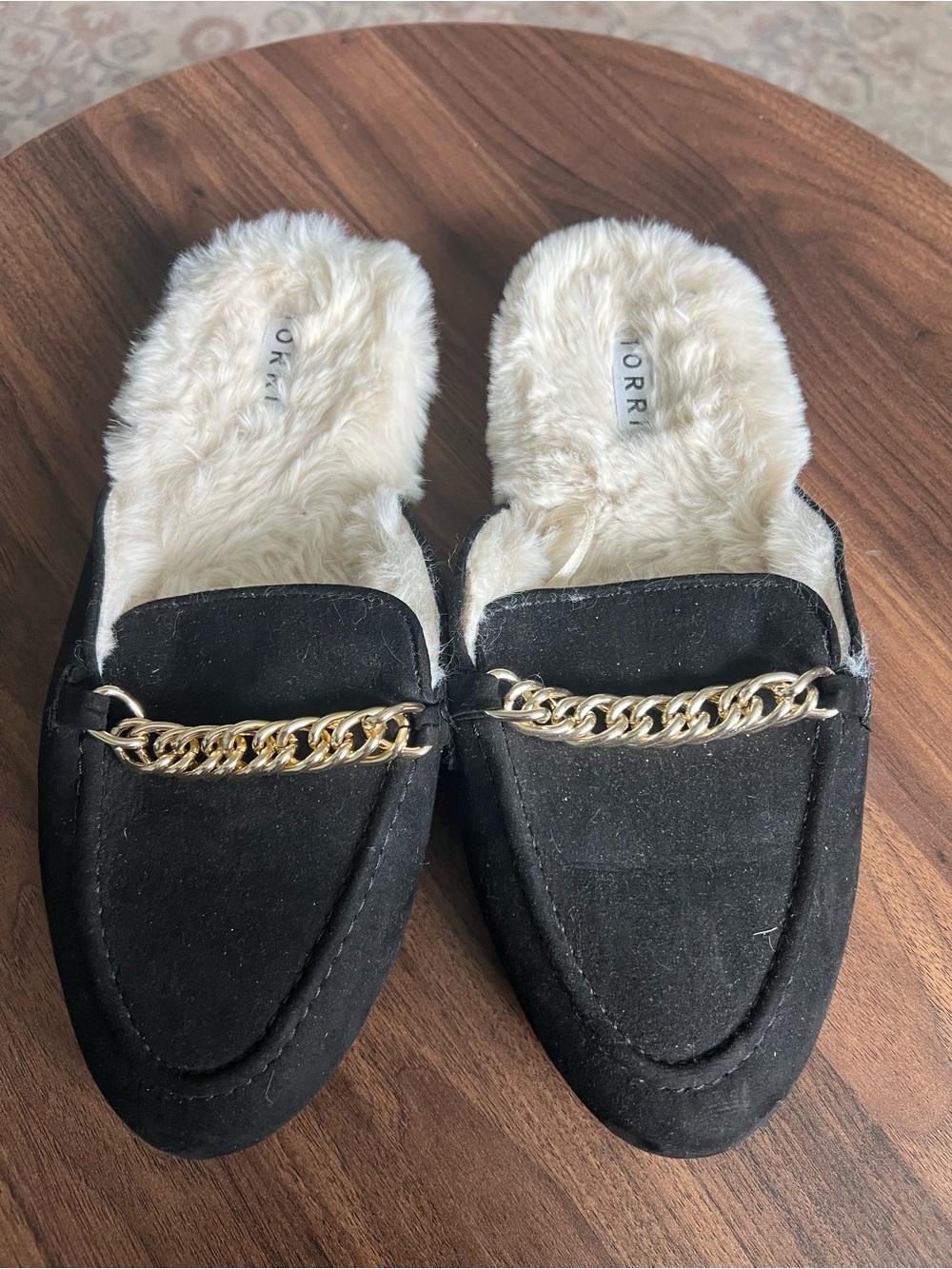Torrid fur lined slip on